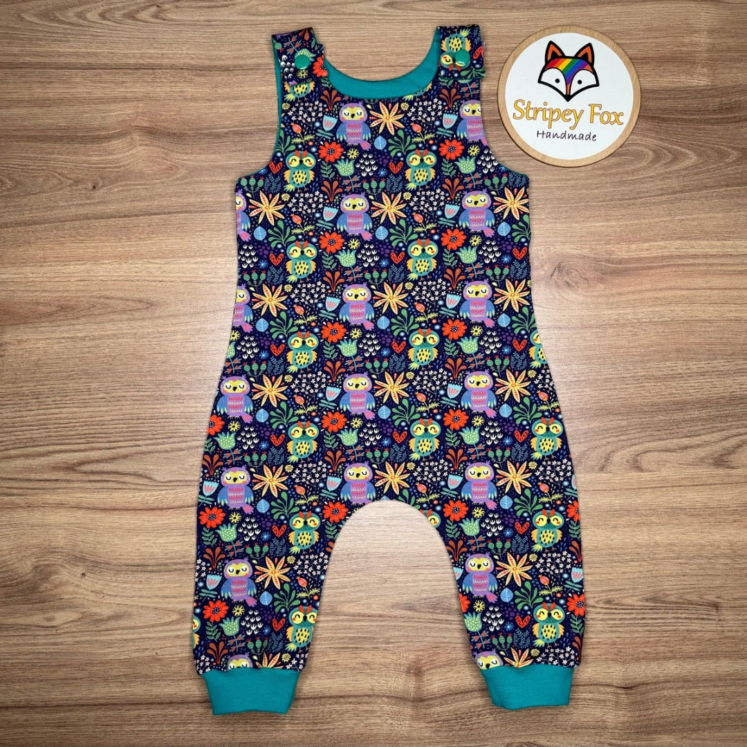 Florrie Owl Cotton Jersey