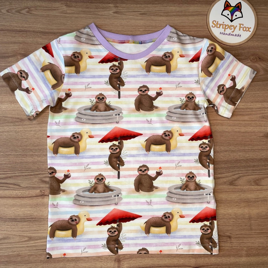 Sloths Exclusive Organic Cotton Jersey