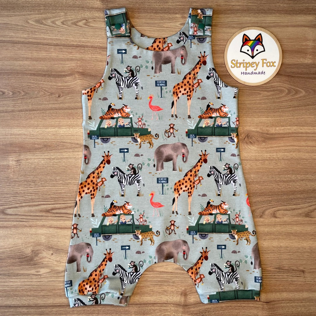 Shortie Romper Dungarees - All Fabrics