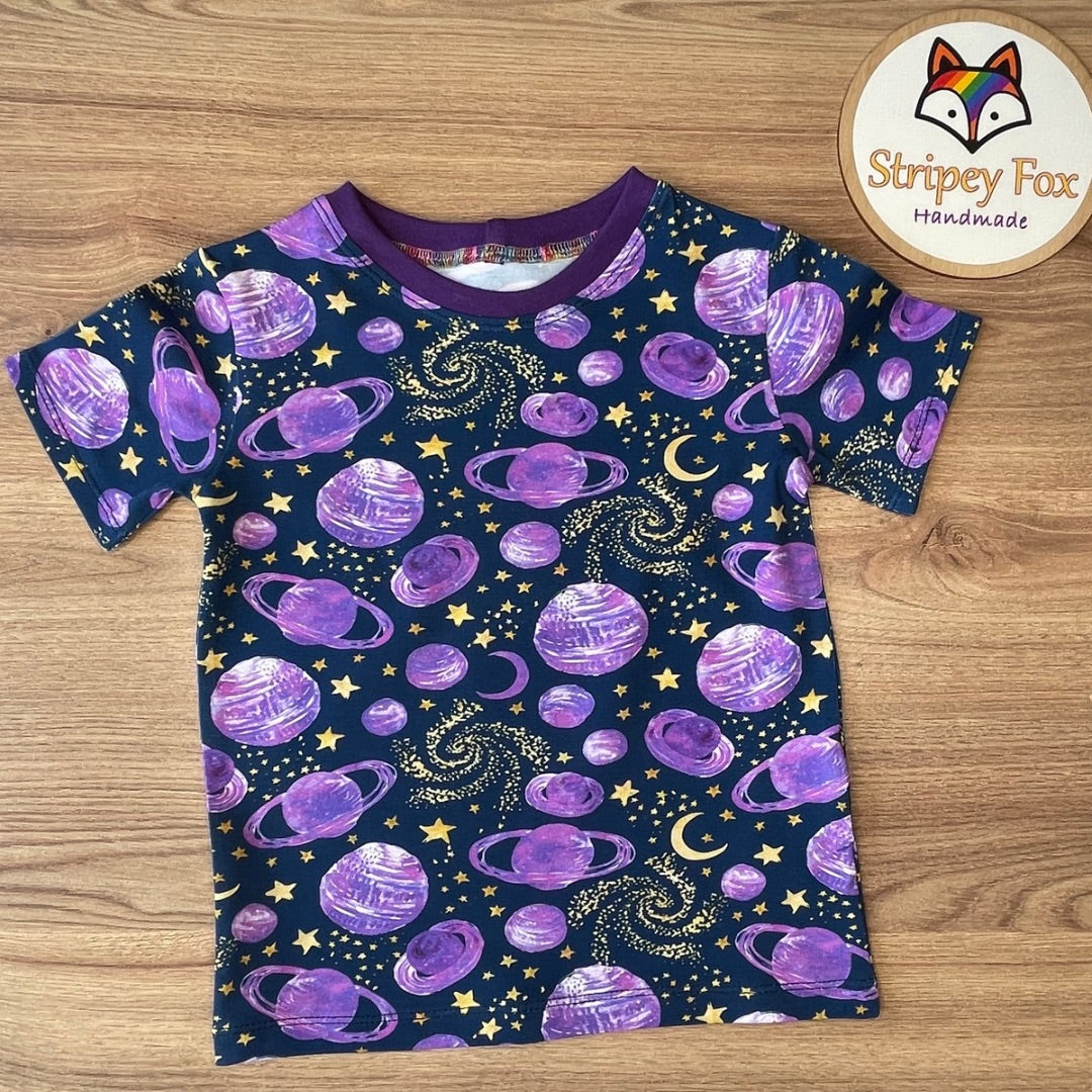 Dark Planets Exclusive Cotton Jersey / French Terry