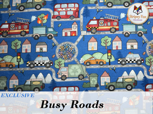 Busy Roads Exclusive Cotton Jersey