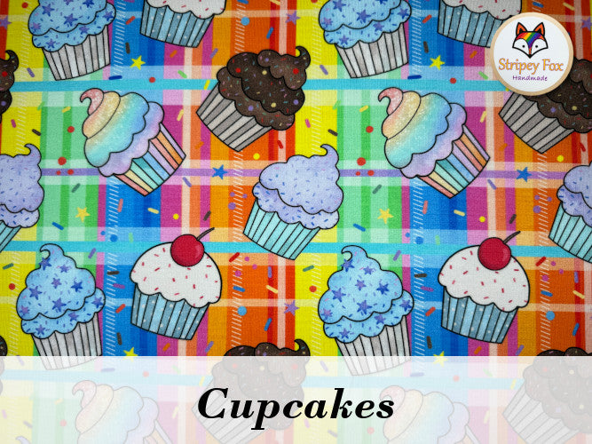 Cupcakes Cotton Jersey