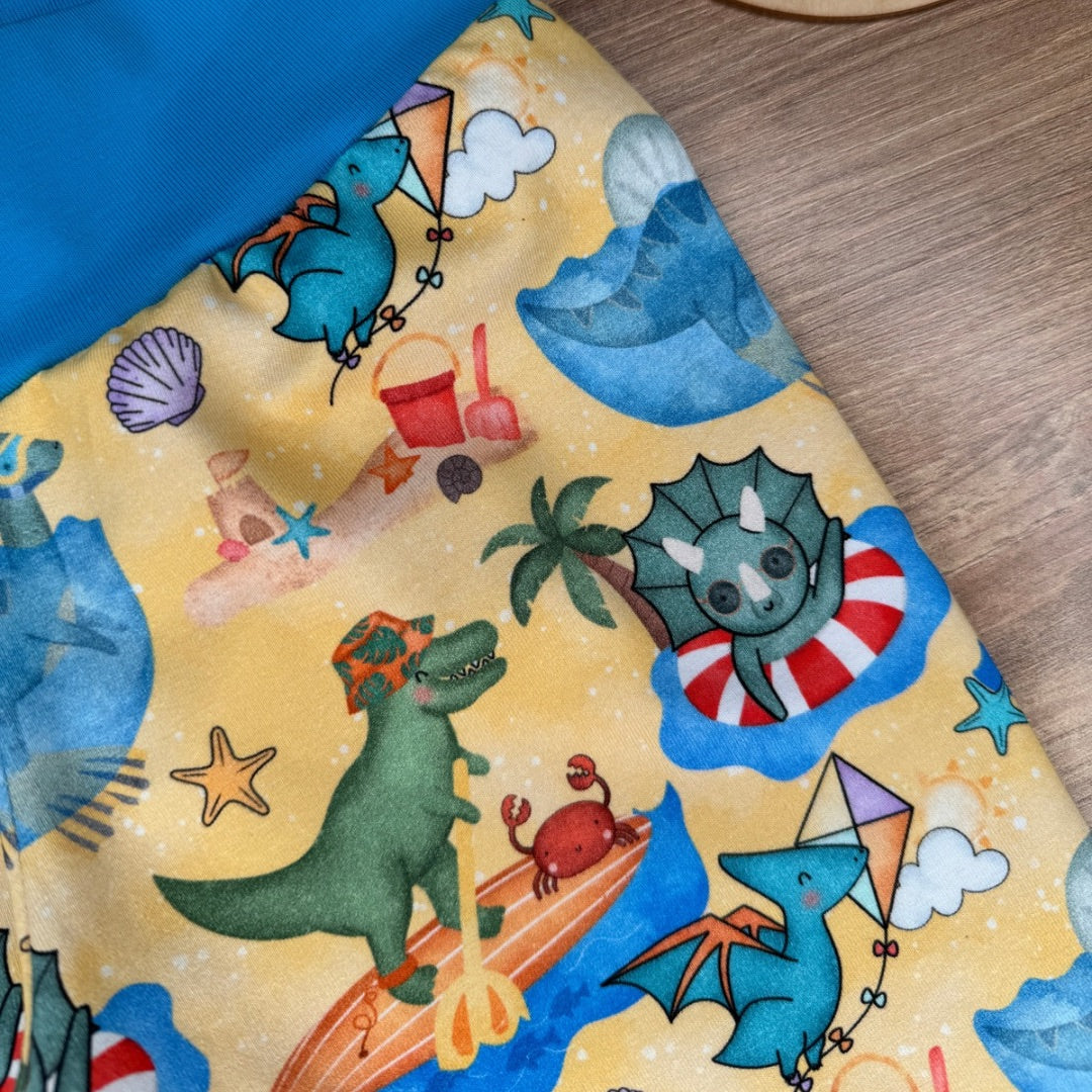 Beach Dinos Exclusive Cotton Jersey