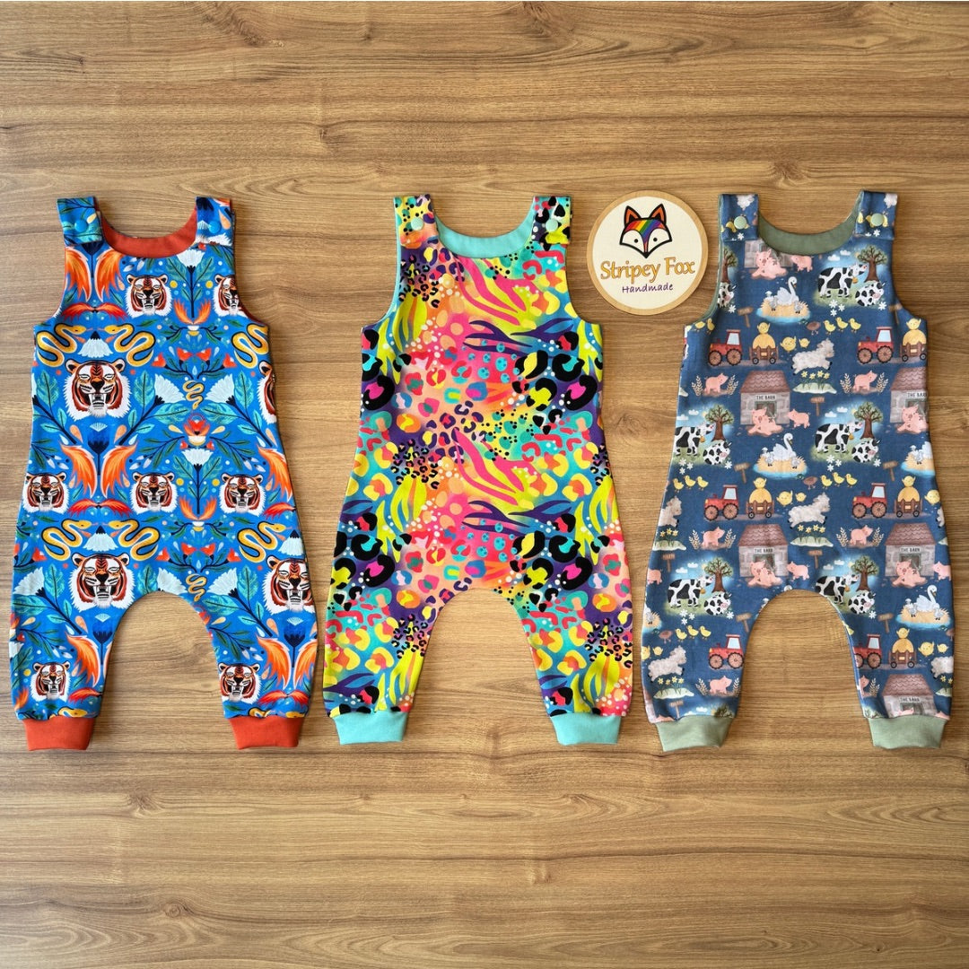 Romper Dungarees - All Fabrics