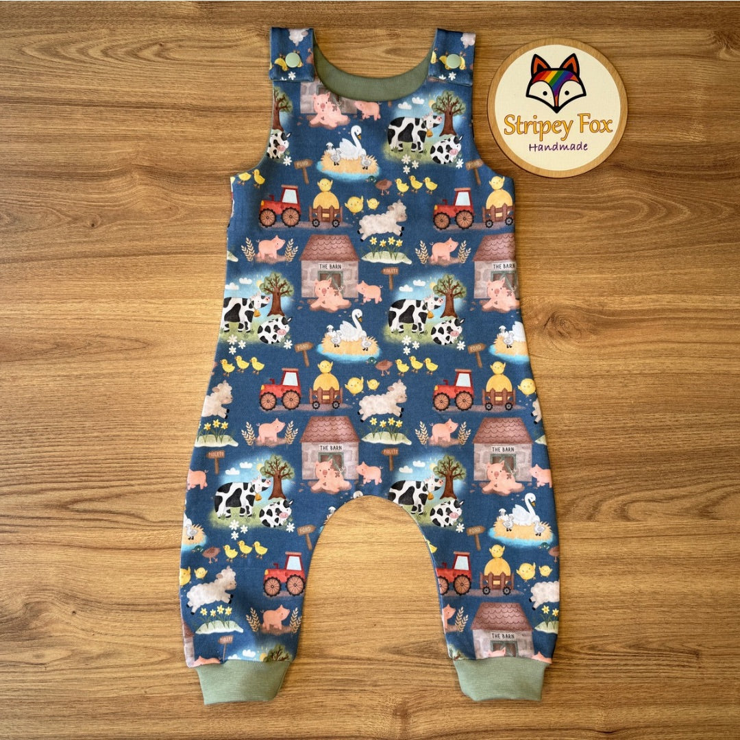 Romper Dungarees - All Fabrics