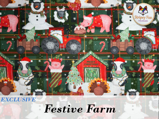 Festive Farm Exclusive Cotton Jersey