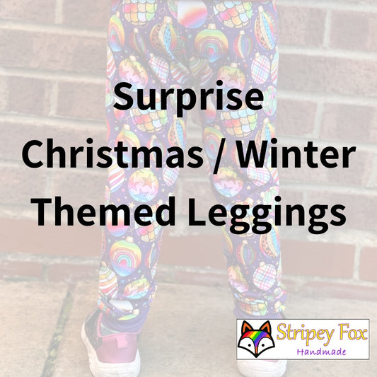 Surprise Christmas / Winter Themed Leggings