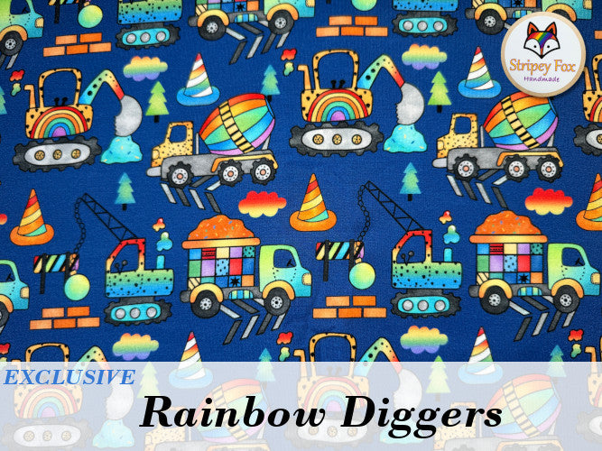 Rainbow Diggers Exclusive Cotton Jersey