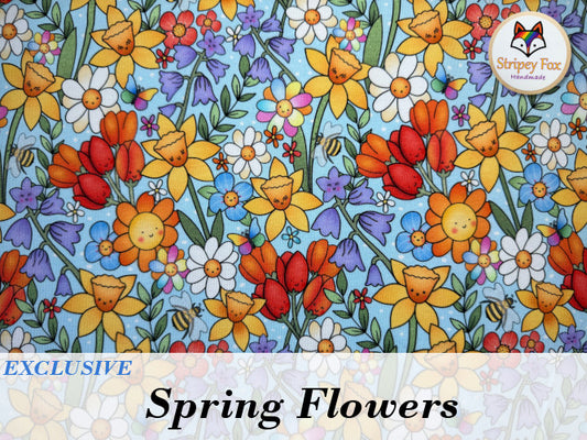 Spring Flowers Exclusive Cotton Jersey