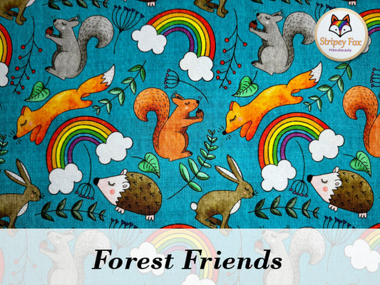 Forest Friends Cotton Jersey