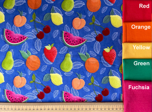 Fruits Exclusive Cotton Jersey