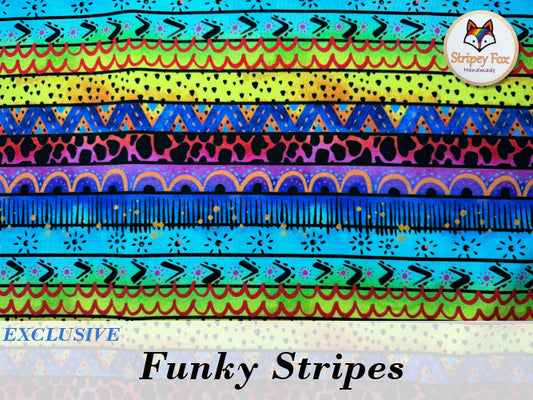 Funky Stripes Exclusive Cotton Jersey