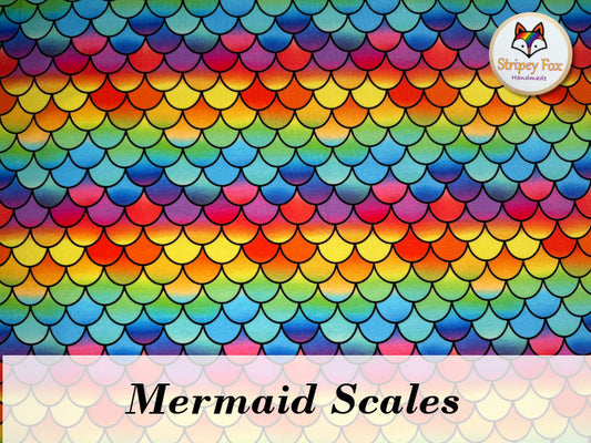 Mermaid Scales Cotton Jersey