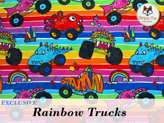 Rainbow Trucks Exclusive Cotton Jersey