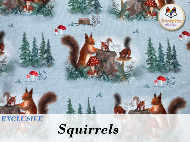 Squirrels Exclusive Cotton Jersey