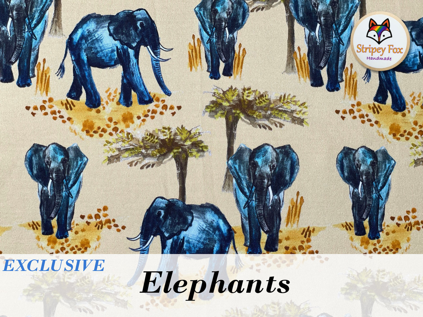 Elephants Exclusive Cotton Jersey