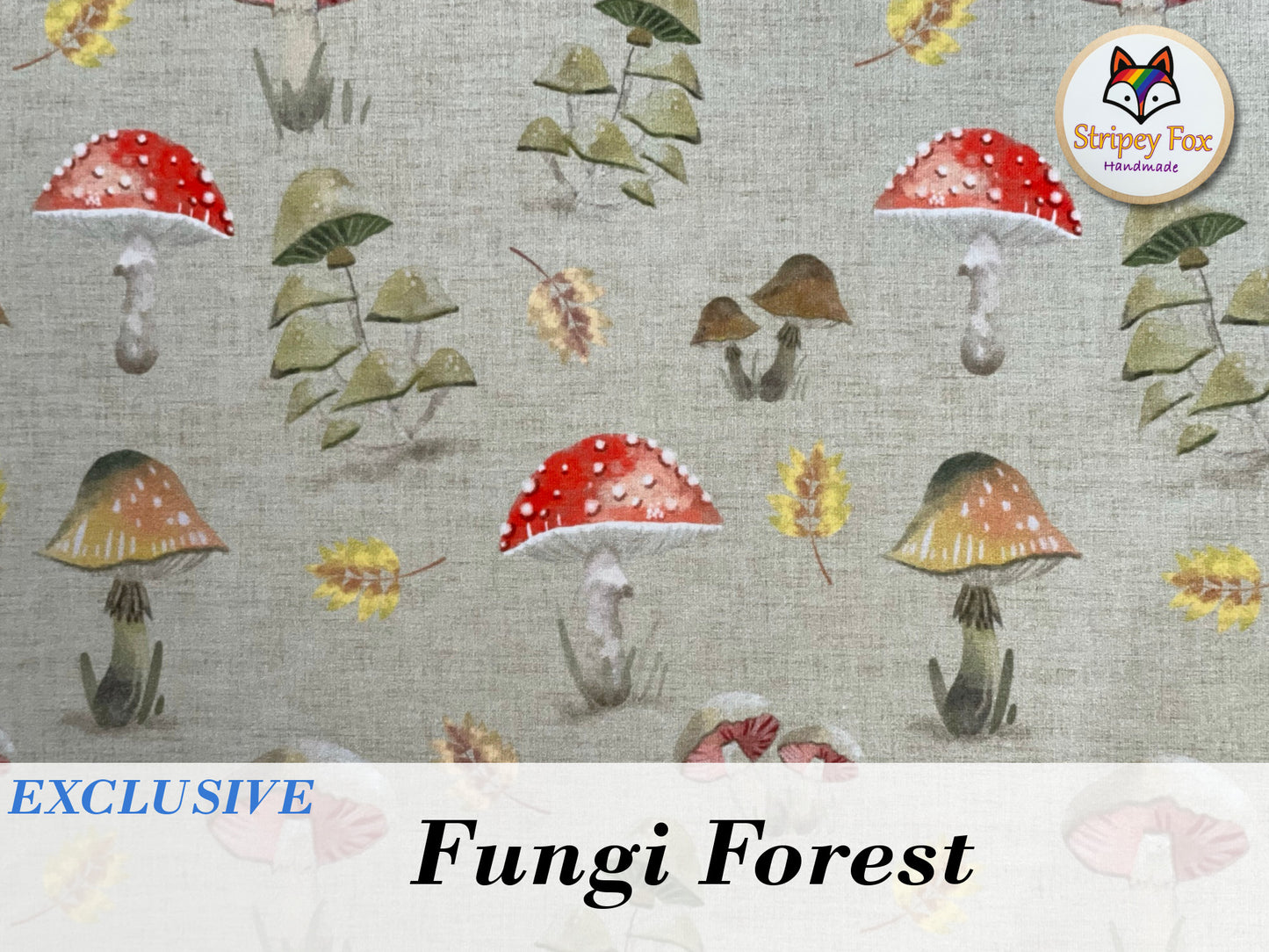 Fungi Forest Exclusive Cotton Jersey