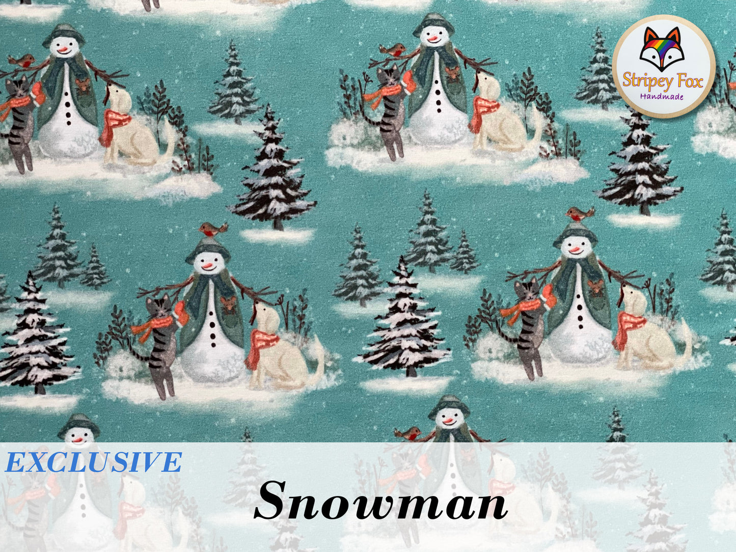 Snowman Exclusive Cotton Jersey