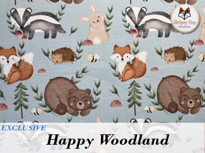 Happy Woodland Exclusive Cotton Jersey