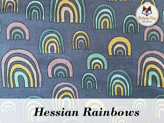 Hessian Rainbows Cotton Jersey