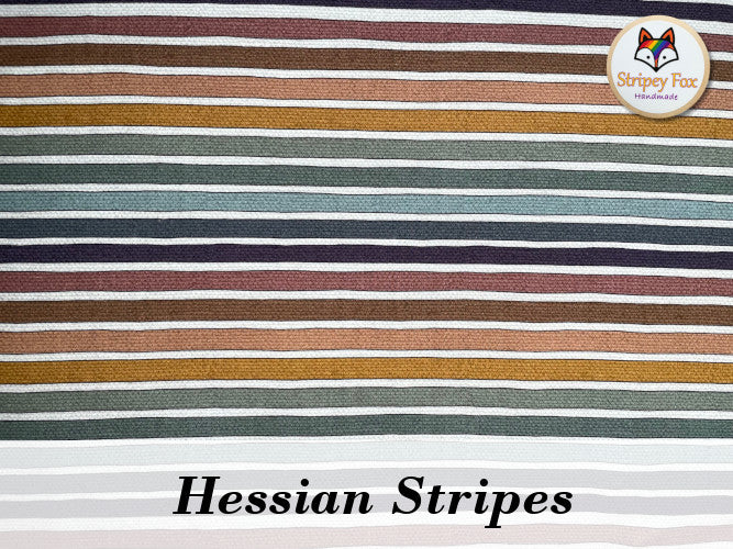 Hessian Stripes Cotton Jersey