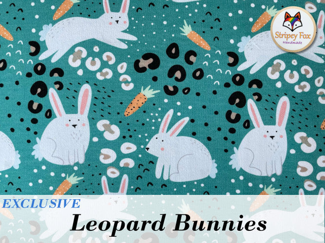 Leopard Bunnies Exclusive Cotton Jersey