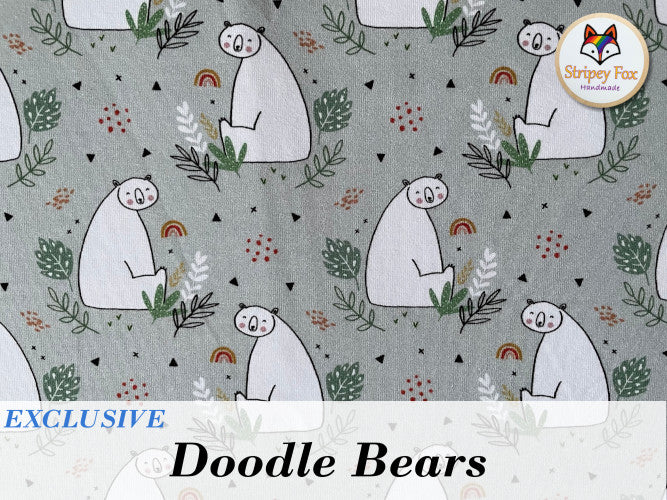 Doodle Bears Exclusive Cotton Jersey