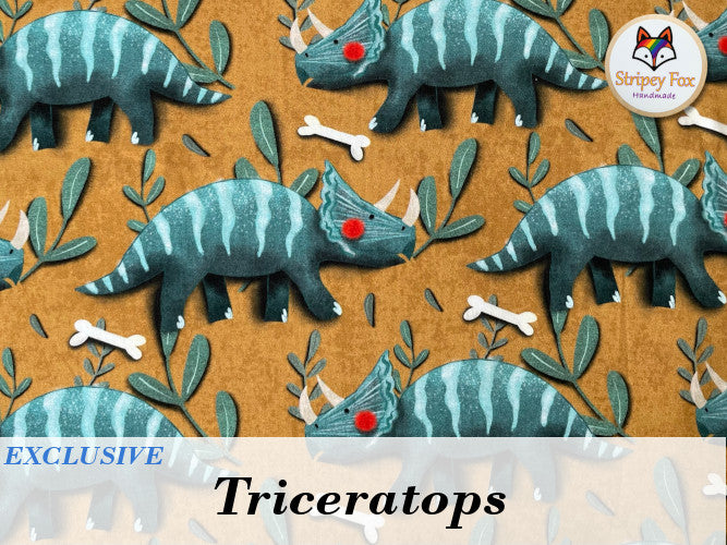 Triceratops Exclusive Cotton Jersey