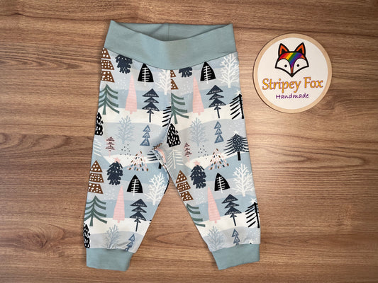 Winter Trees Relaxed Leggings 6-12m