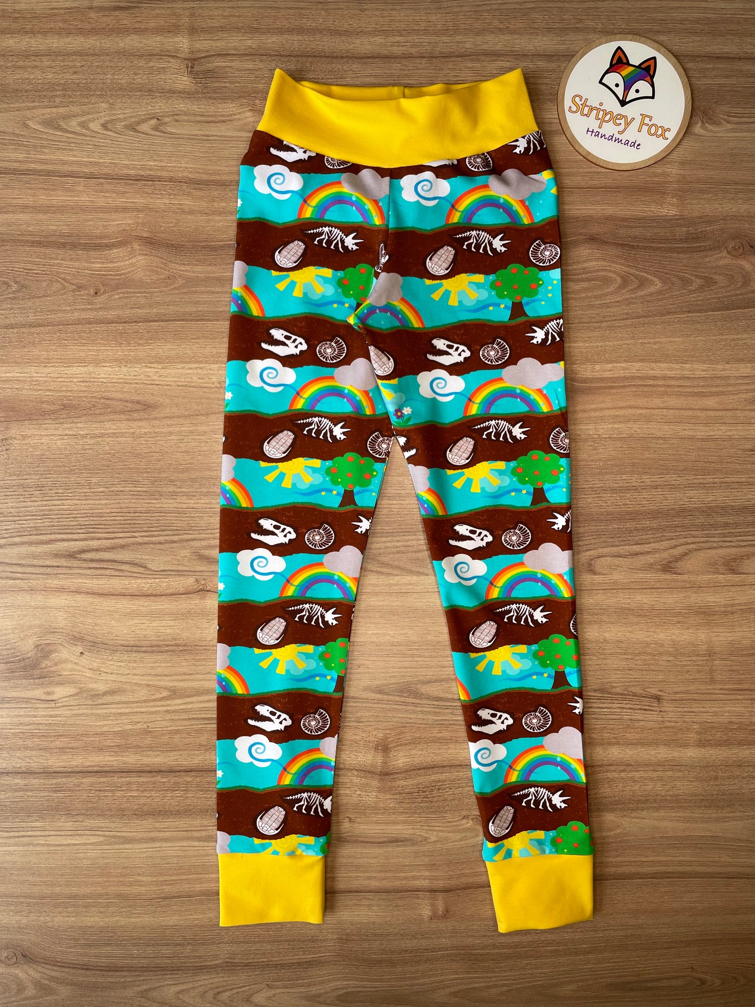 Handmade Baby and Childrens Relaxed Fit Leggings - Unisex Prints