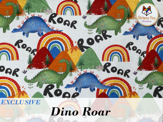 Dino Roar Exclusive Cotton Jersey