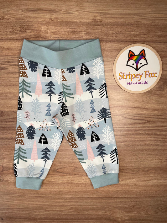 Winter Trees Relaxed Leggings 6-12m