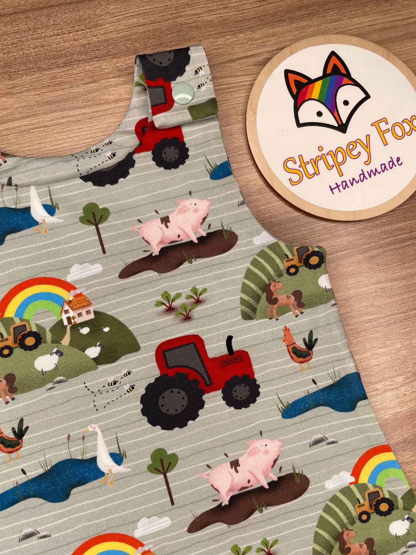 Rainbow Farm Exclusive Organic Cotton Jersey