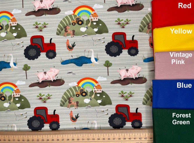 Rainbow Farm Exclusive Organic Cotton Jersey