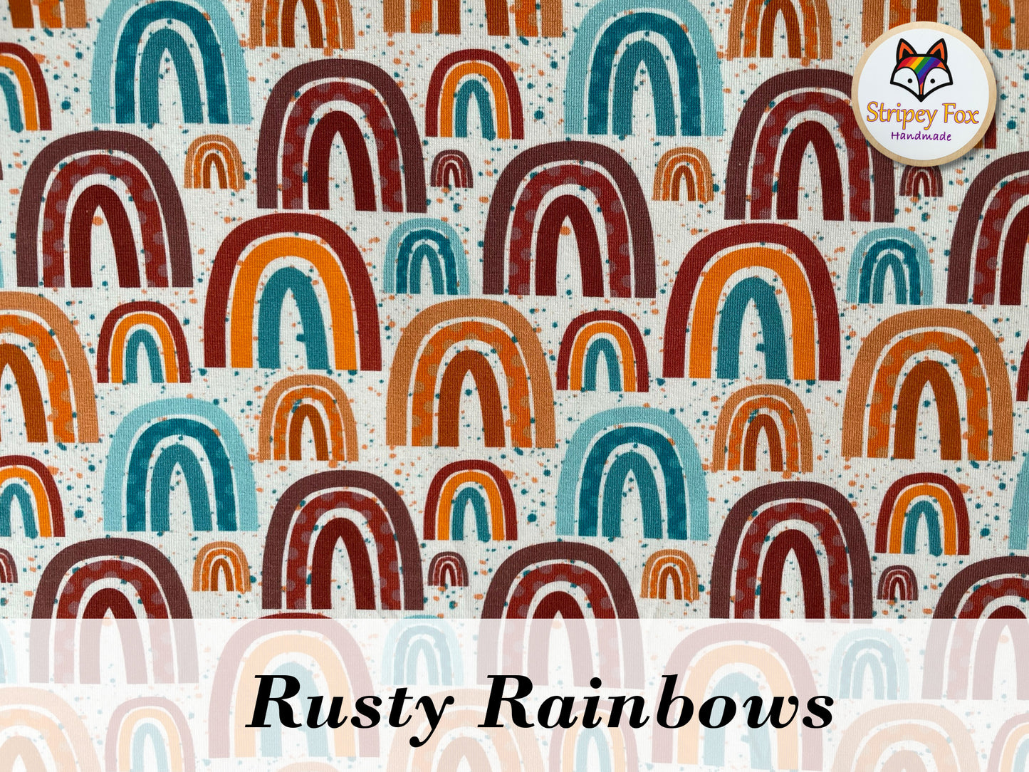 Rusty Rainbows Cotton Jersey