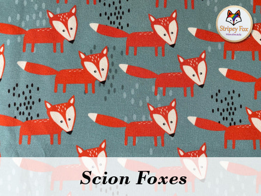 Scion Foxes Cotton Jersey