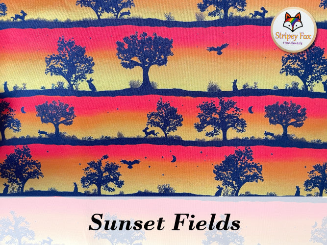 Sunset Fields Cotton Jersey